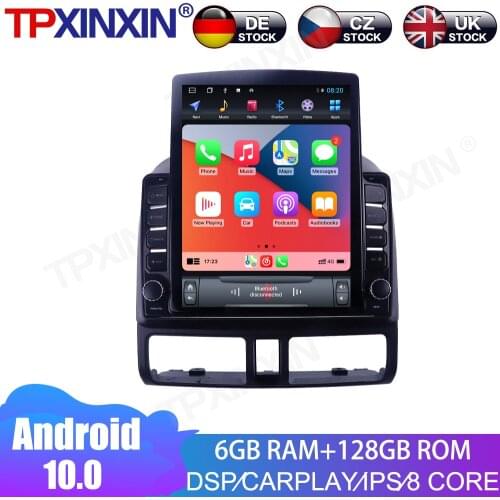 Car Multimedia Radio Player Android 10 6+128GB For Honda CRV 2004-2008 IPS Touch Screen Stereo GPS Navigation System DSP Carplay