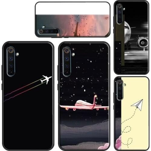Airplane Travel Case For Realme GT Neo Q3 6 7 8 Pro C15 C11 C3 C21 Back Cover For OnePlus 9 Pro 8 7T 8T 9R