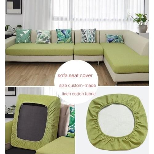 Customized Sofa Cover All-Inclusive Sofa Seat Cover Cotton Linen Seat Cushion Cover