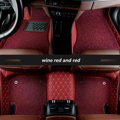 Kalaisike Custom car floor mats for Hummer all models H2 H3 auto styling car accessories