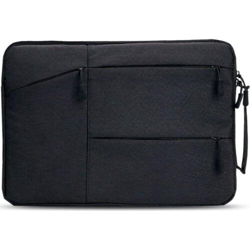 Black Oxford Style Fashionable Laptop Notebook Sleeve Case Carry Bag Shockproof Handbag Suitable For Macbook