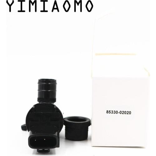 Windshield Washer Pump Wiper Motor w/ Grommet 85330-02020 For Toyota Land Cruiser Corolla Matrix Camry LEXUS LX470 LS430 IS300