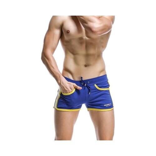 Hot selling brand SEOBEAN 2017 new men solid shorts cotton breathable comfortable man checked leisure mens casual shorts