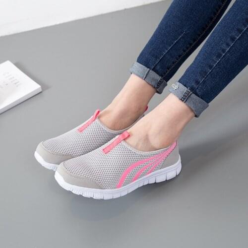 2021 new casual fashion all-match lightweight mesh spring and summer new womens shoes womens sports shoes
