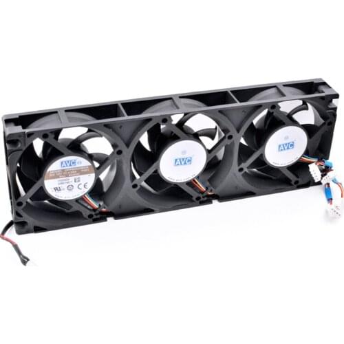 Original DPPB0825B2G 8cm 12V 4.50A machine equipment module three rows of cooling fans