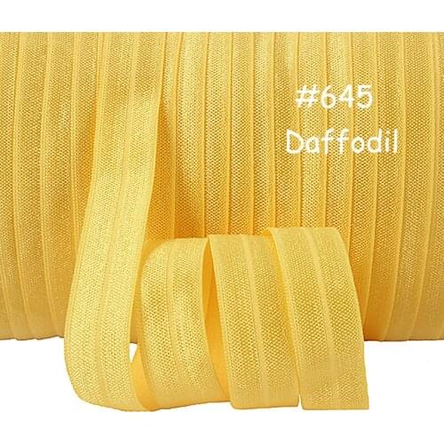 Fold over elastic in #645, more than 100 colors in stock, free shipping fold over elastic