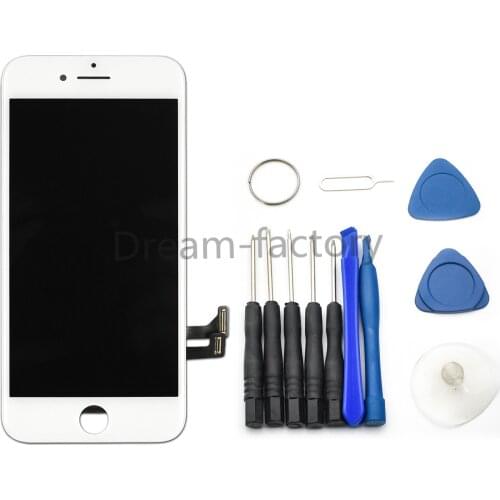 Touch Screen LCD Display Digitizer Screen Assembly Replacement for iPhone 6s 7 8 Plus with tools