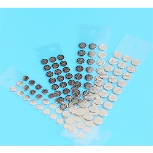 50pcs Earphone dust net Steel mesh filter Pure copper nickel-plated metal mesh Headphone Steel Mesh