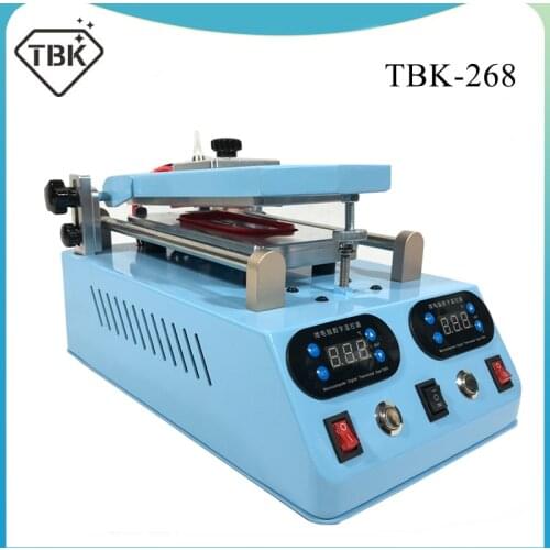 TBK-268 Automatic Lcd Screen Separator Machine for Samsung Middle Frame Heating Separate for Flat and edge screen glass