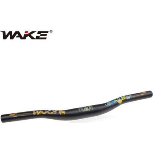 WAKE BEST Outdoor Cycling Childrens Bike Aluminum Alloy Swallow Handlebars 440mm Bar Stem Bicycle Accessories