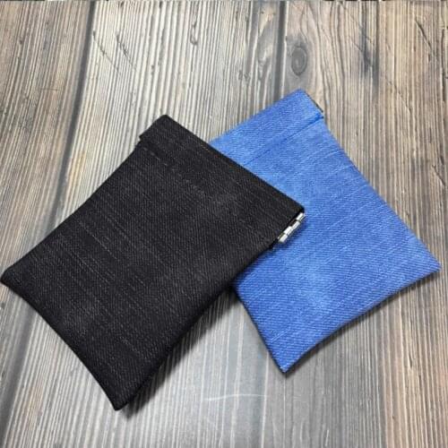 Women Men Frosted Leather Mini Coin Change Purse Wallet Strong Metal Spring Closure Small Soft Bag LX9F