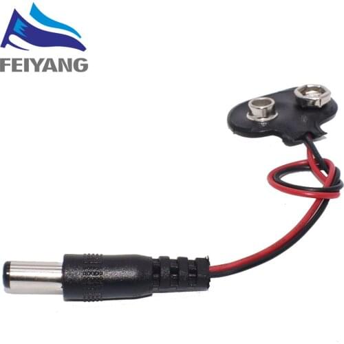 100pcs 9V Battery Connector 9V battery clip