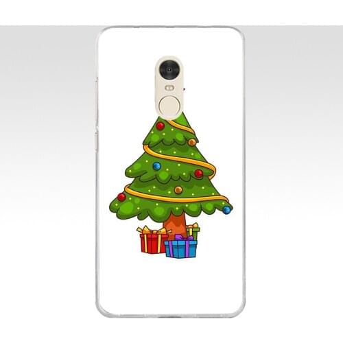 323FG Cartoon Christmas Soft Silicone Tpu Cover phone Case for xiaomi redmi 7 7a note 4A 4X 6 Pro 6A 7