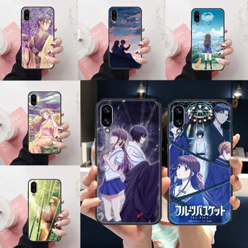 Fruits Basket sohma soma kyo Phone Case For Huawei Honor 6A 7A 7C 8A 8X 8 9 9X 10 10i 20 Lite Pro black soft hoesjes pretty