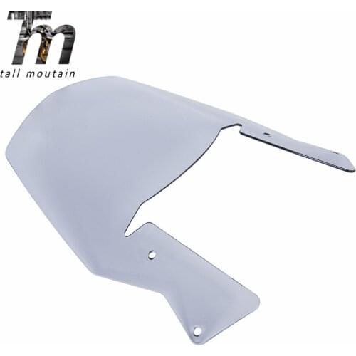 For KTM Duke 690 2012 2013 2014 2015 2016 2017 2018 Motorcycle Windscreen Windshield Protector Cover Wind Deflector with Bracket