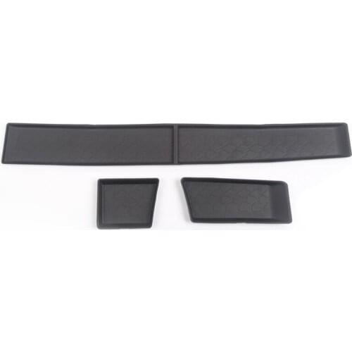 For Land Rover Defender 110 2020 2021 TPE Car Console Dashboard Storage Box Pad Organizer Tray Anti-Slip Mat Accessories