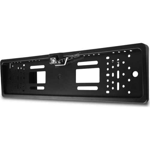 For European HD License Plate Car Rearview Camera Parking Reversing Camera PAL NTSC TV System 6M RCA Cable CMOS Sensor Portable