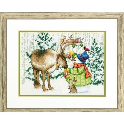 FF Birds and Peach Blossoms and Birds Counted Cross Stitch Kit Cross stitch RS cotton with cross stitch Dim 70-08947