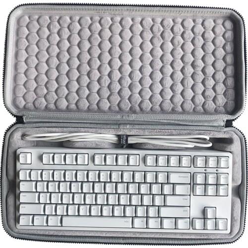 Fashion Protection Box Hard Shell Carrying Bag Cover for IKBC C87 W200 Mechanical Keyboard Storage Case