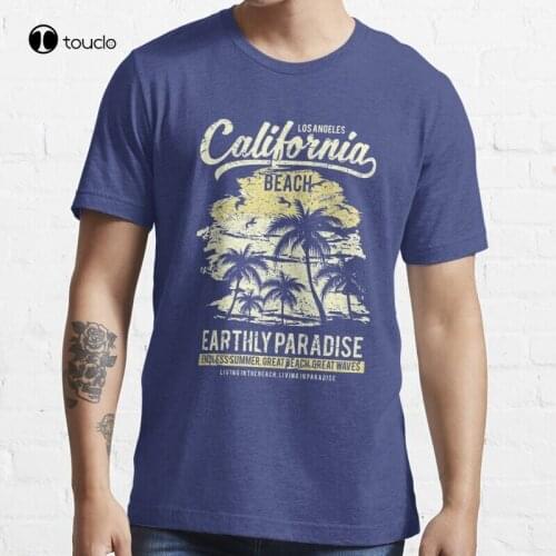 California Shirt | Earthly Paradise | Los Angeles Shirt T-Shirt Cotton Tee Shirt