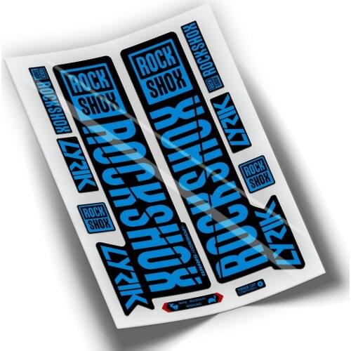 Pegatinas hairpin clip ROCKSHOX LYRIC 2018 WP62