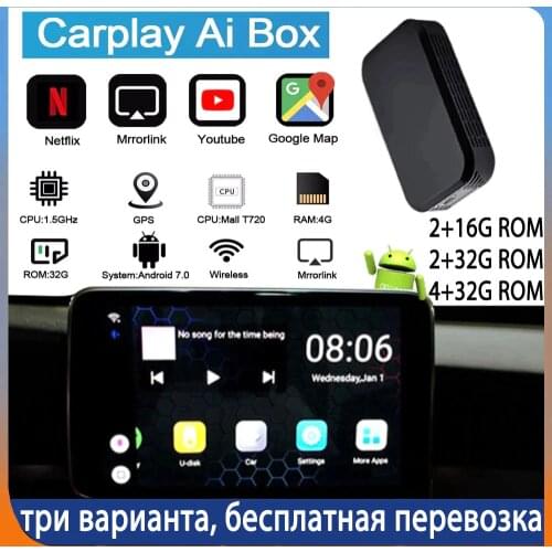 OTTOCAST Wireless CarPlay Adapter CarPlay AI BOX 4+32G For Mercedes-Benz Audi BMW and various brands for Neflix Youtube