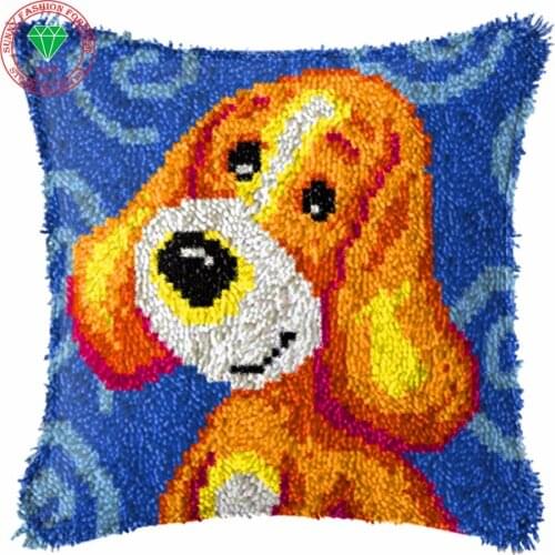 Needlework cushion Hobby Craft Diy pillowcase embroidery Patchwork Yarn carpet embroidery stitch thread Stitch Thread embroidery