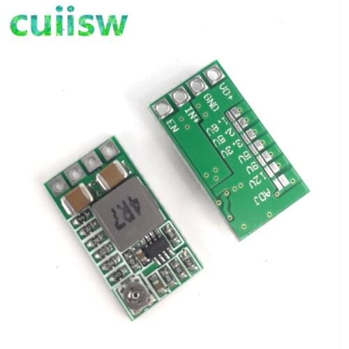 5pcs DC DC Step Down Buck Converter Adjustable 4.5V-24V to 5V 3A 97.5% Power Supply Mini Module 1.8V 2.5V 3.3V 5V 9V 12v For Car