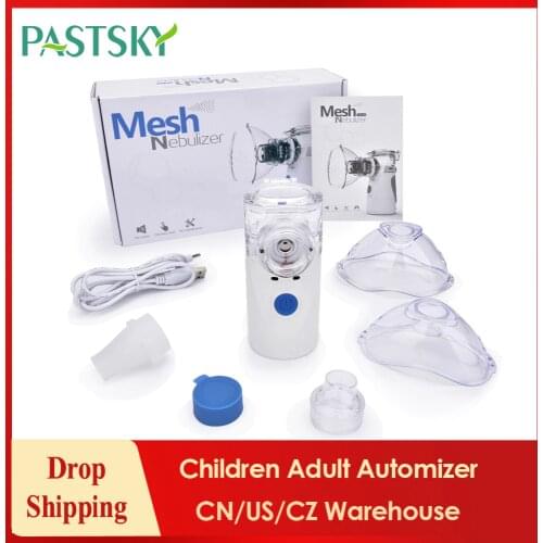 Health Care Mini Handheld portable Inhale Nebulizer USB silent Ultrasonic inalador nebulizador Children Adult Medical Automizer