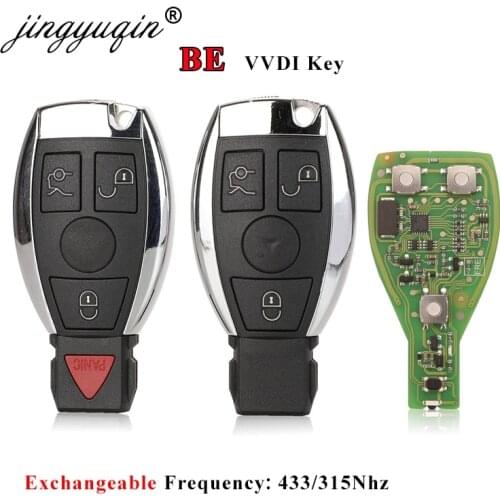 Jingyuqin VVDI BE Key Pro For Benz V1.5 PCB Remote Key Chip Improved Version Smart Key Can Exchange 315/433Mhz MB BGA