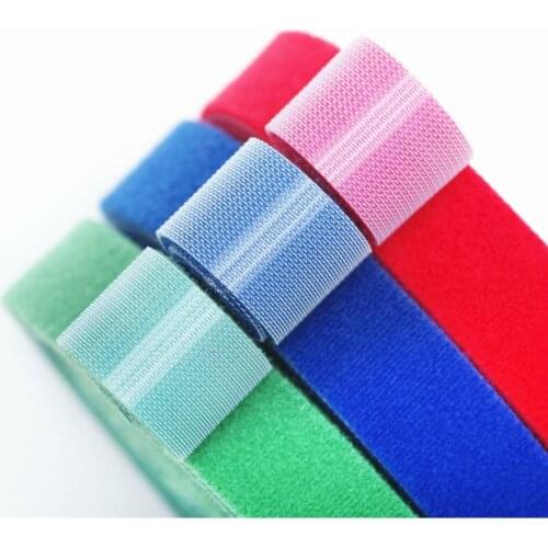 3/4"(2cm)Width 50yard length self locking Cable Ties, Self-Gripping by injected hook ,back to back strap for computer wire