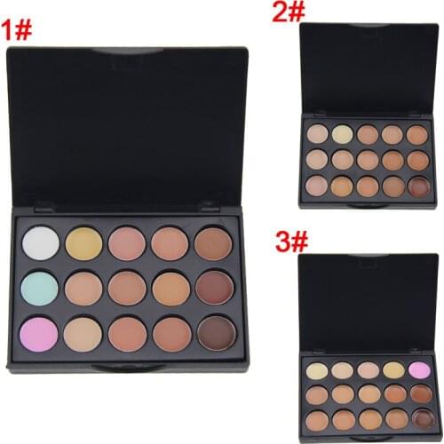 High Quality New Professional 15 Color Concealer Palette Make Up Cream Camouflage Foundation Cosmetic Palettes -27