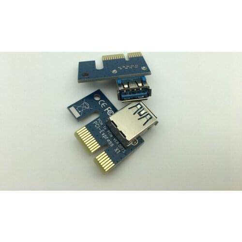 400pcs/lot USB 3.0 PCI-E Express 1x to 16x Extender Riser Card Adapter USB 3.0 Extender cable for Bitcoin Mining Device