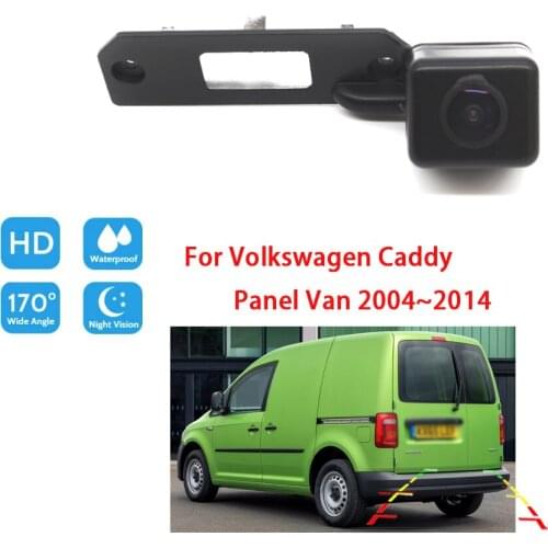 Car Camera For Volkswagen Caddy Panel Van 2004 ~ 2014 CCD Full HD Reverse Rear View Back Up Camera Waterproof high quality RCA