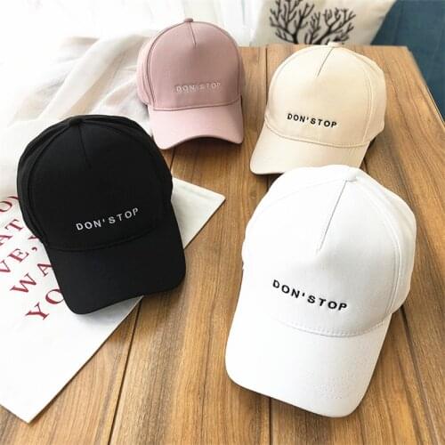 Holiday Trend Women casual letter embroidery snapback hats New adult men sport cap Cotton Baseball caps gorras