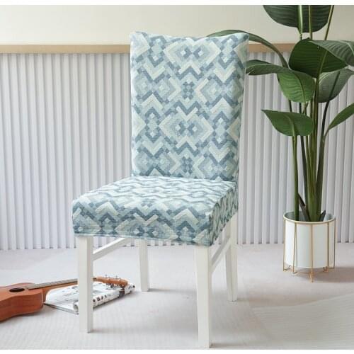 Spandex Stretch Dining Chair Cover Big Elastic Seat Covers Office Chair Slipcovers Restaurant Wedding Banquet Hotel 1/2/4 PCS