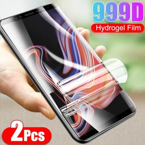 Hydrogel Film Screen Protector For Samsung Galaxy S7 edge S10 S20 S9 Plus Ultra For A50 A51 A70 A30S S10E Soft Screen Protector