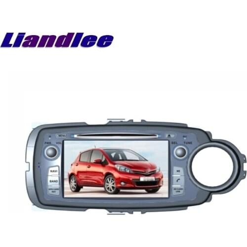 Liandlee Car Multimedia TV GPS Audio Radio For Toyota Yaris Right Hand Drive 2011~2019 Original Style Android System Navigation