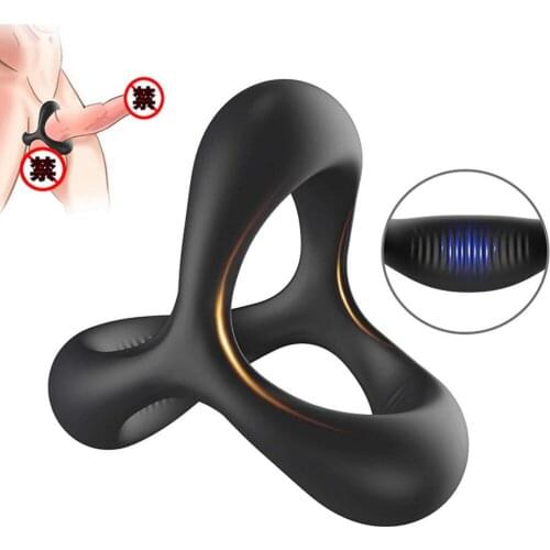 Male Penis Ring For Men Sex Toys For Man Gay Adult Delay Ejaculation Scrotum Bind Stronger Erection Cocking Rings Masturbating