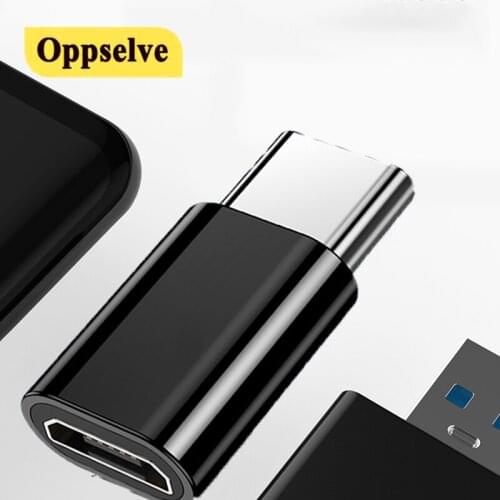 USB To Type C OTG Adapter USB Type C Male To Micro USB Female Converter For Macbook Samsung S20 S21 USB C Type-C OTG Connector