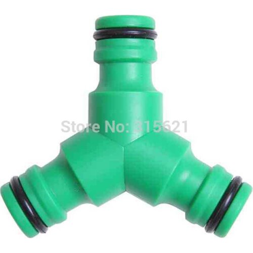 5 PCS Irrigation Fast Connection Tee Coupling Fast Connect Three Head Directly Answered Quickly Gardening Tool