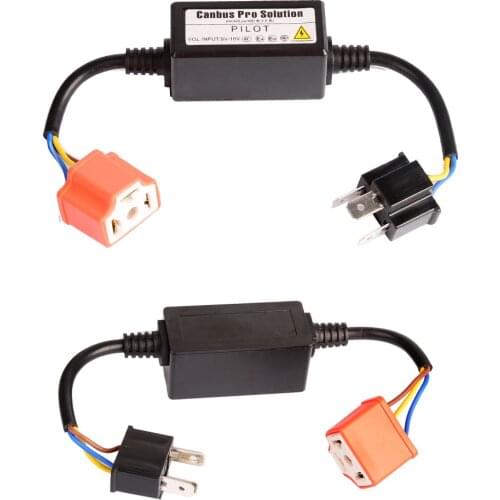 YUNPICAR H4 HB2 9003 LED Load Resistor Headlight Canbus Decoder Anti flicker