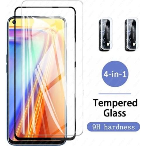 Tempered Glass For Oppo Realme 7 global Screen Protector on Realmi 7 4g real me 7 Camera lens Glass realme7 RMX2155 protection