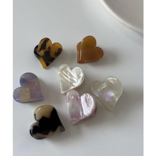 Hair Claw Clips Barrette Clamp Jelly Colors Acrylic Ponytail Crab Girls Hair Hairpin Hair Styling Accessories Women Geometric