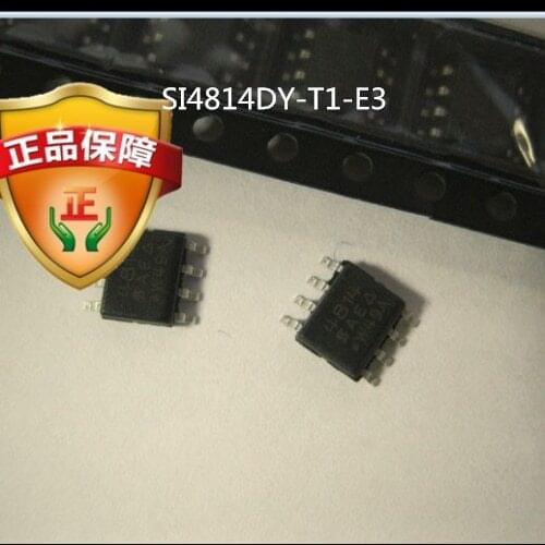 10PCS SI4814DY-T1-E3 SI4814DY-T1 SI4814DY SI4814 Brand new and original chip IC