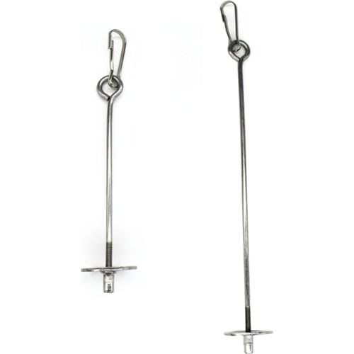 2021 New High Quality Pet Parrots Birds Food Holder Support Stainless Steel Fruit Spear Stick Meat Fruit Vegetable Skewer 16/23