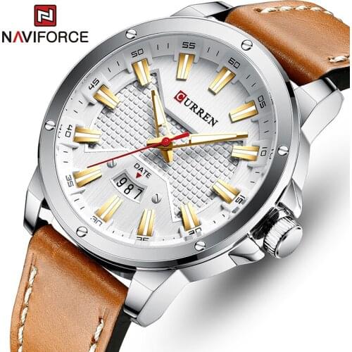 Juup Men's Watch With Leather Strap