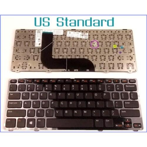 US English Version Keyboard for Dell Inspiron 14Z-5423 14z (5423) 1618L 14Z 5423 (13Z)5323 13Z-5323 13Z 5323 Laptop with Frame