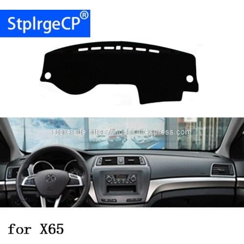For Baic X65 dashboard mat Protective pad Shade Cushion Photophobism Pad car styling accessories