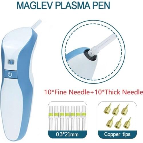 Laser Plasma Pen Fibroblast Beauty Machines Wrinkle Removal Skin Spot Wart Tattoo Remover Freckles Acne Equipment With 2 Needles